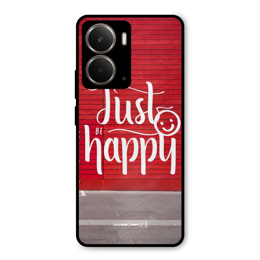 Just Be Happy Metal Back Case for Realme P3