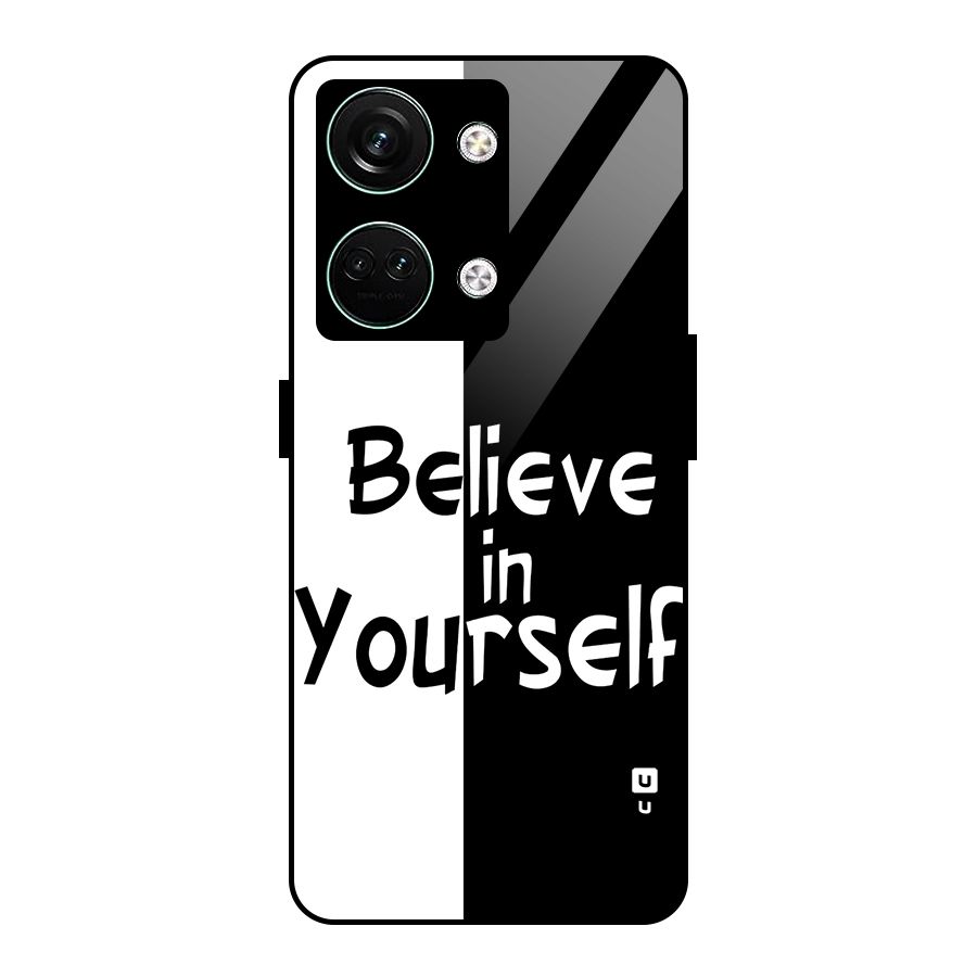 Just Believe Yourself Glass Back Case for Oneplus Nord 3