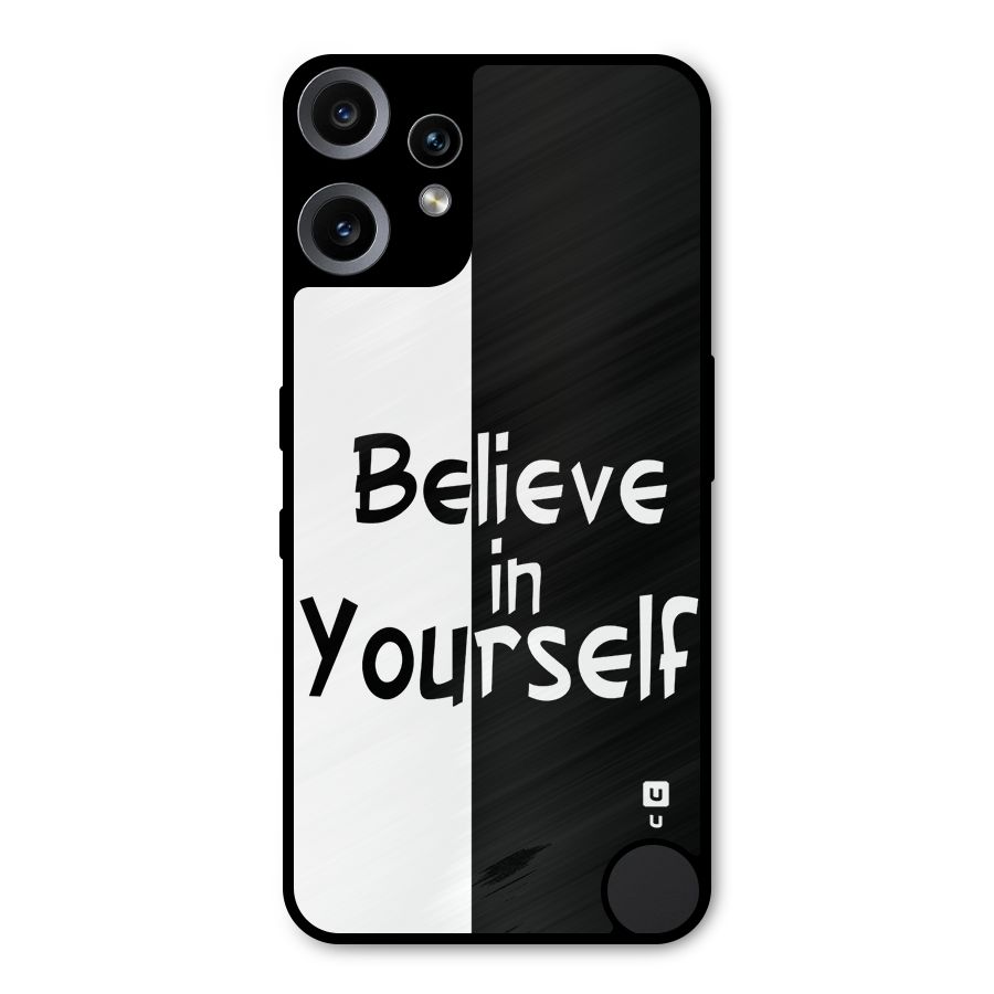 Just Believe Yourself Metal Back Case for Nothing CMF Phone 2 Pro