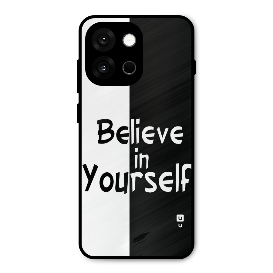 Just Believe Yourself Metal Back Case for OnePlus 13s