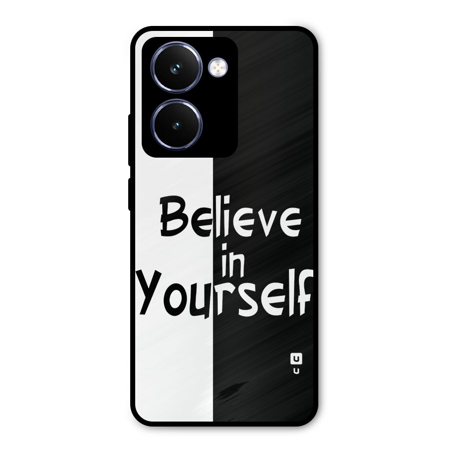 Just Believe Yourself Metal Back Case for Realme P3 Ultra