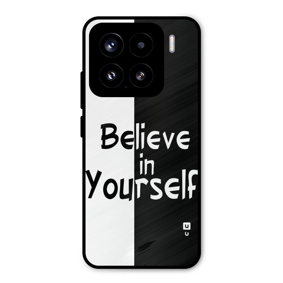 Just Believe Yourself Metal Back Case for Xiaomi 15