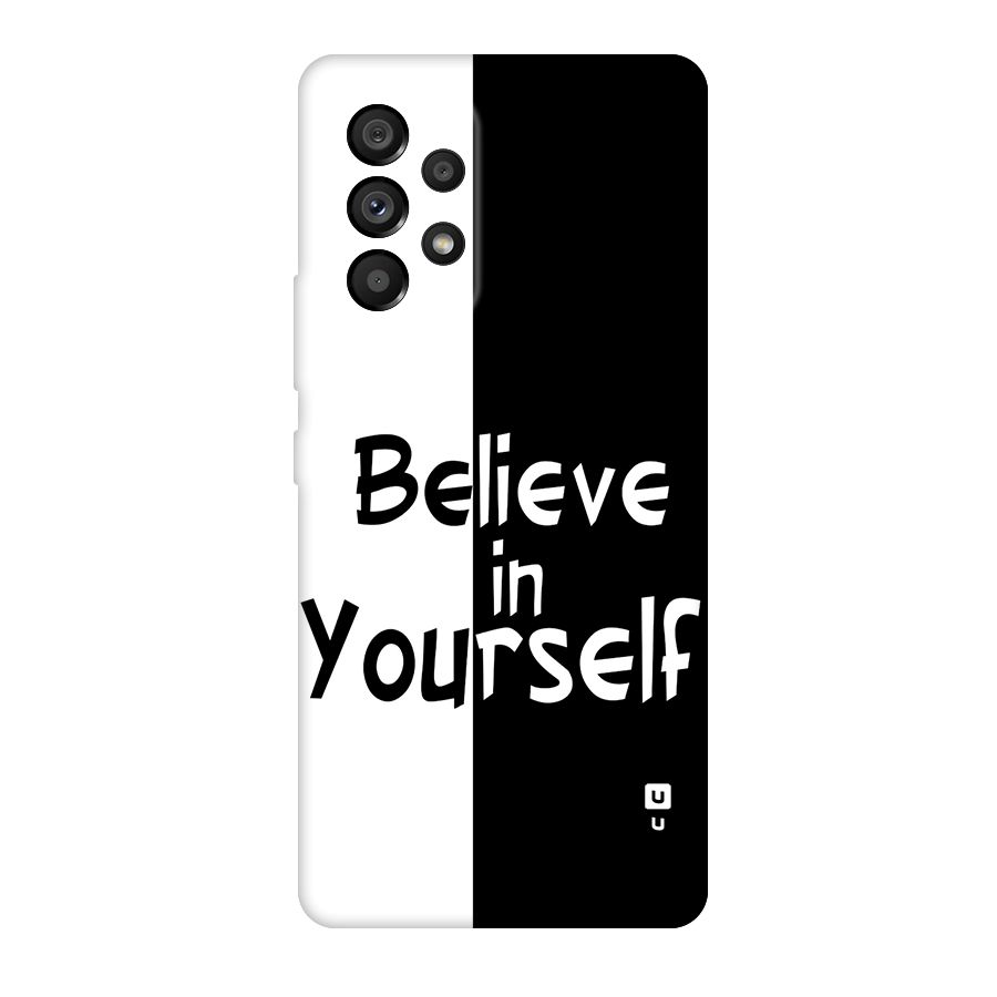 Just Believe Yourself Original Polycarbonate Back Case for Galaxy A53 5G