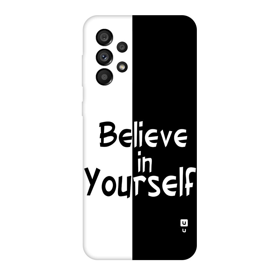 Just Believe Yourself Original Polycarbonate Back Case for Galaxy A73 5G