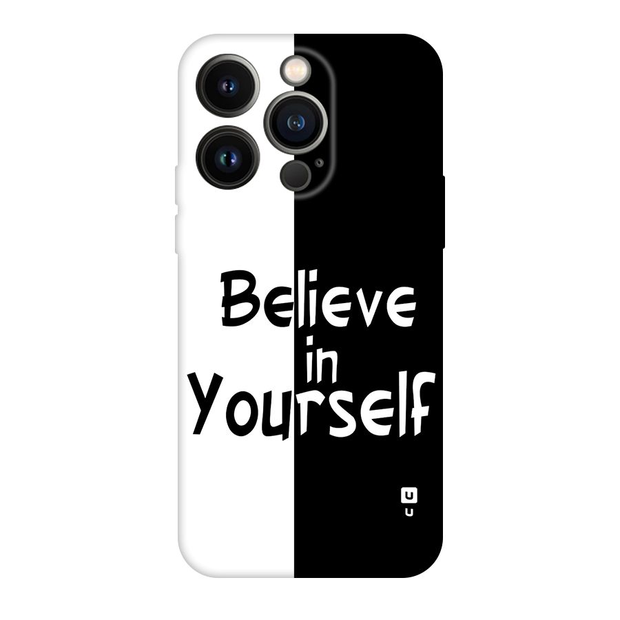 Just Believe Yourself Original Polycarbonate Back Case for iPhone 14 Pro