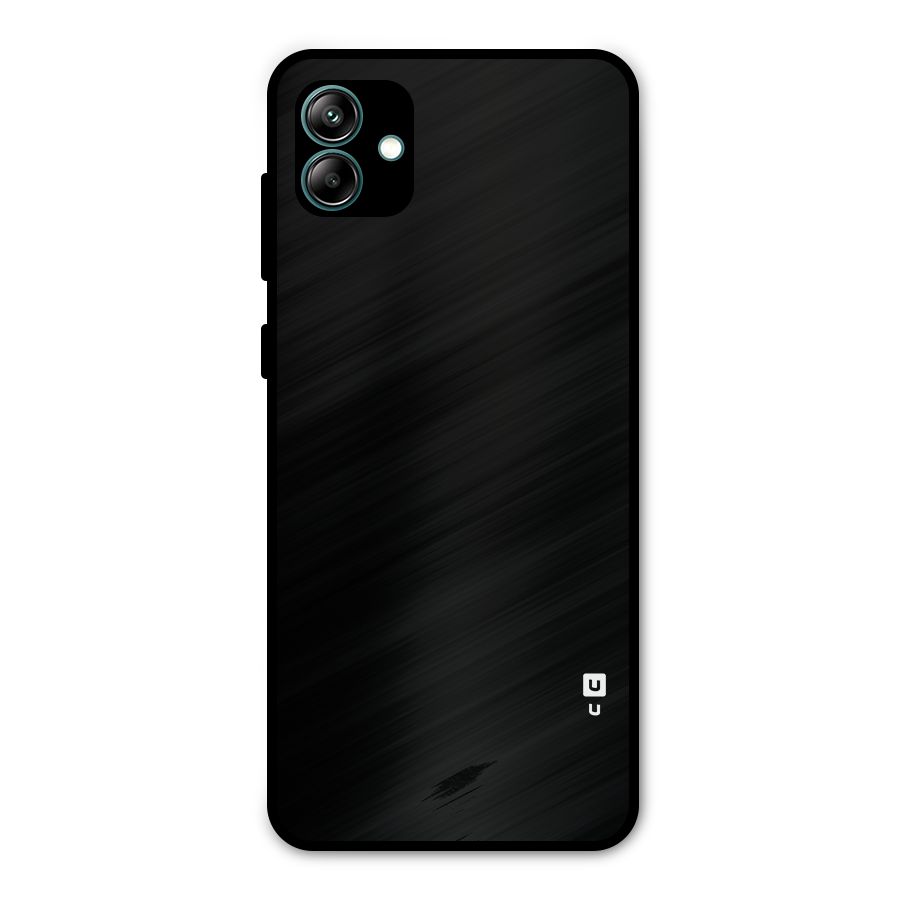 Just Black Metal Back Case for Galaxy A04