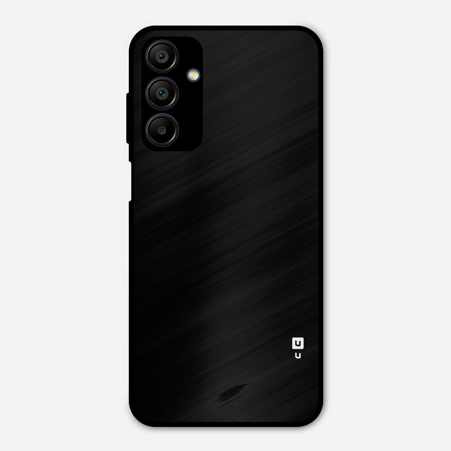 Just Black Metal Back Case for Galaxy A15 5G