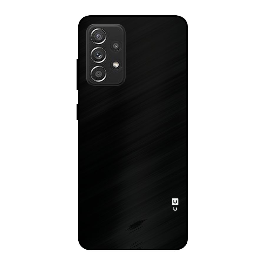 Just Black Metal Back Case for Galaxy A52