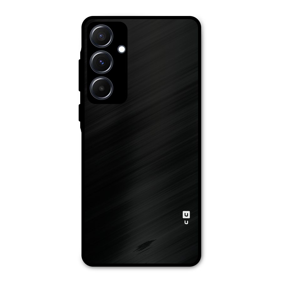 Just Black Metal Back Case for Galaxy A55