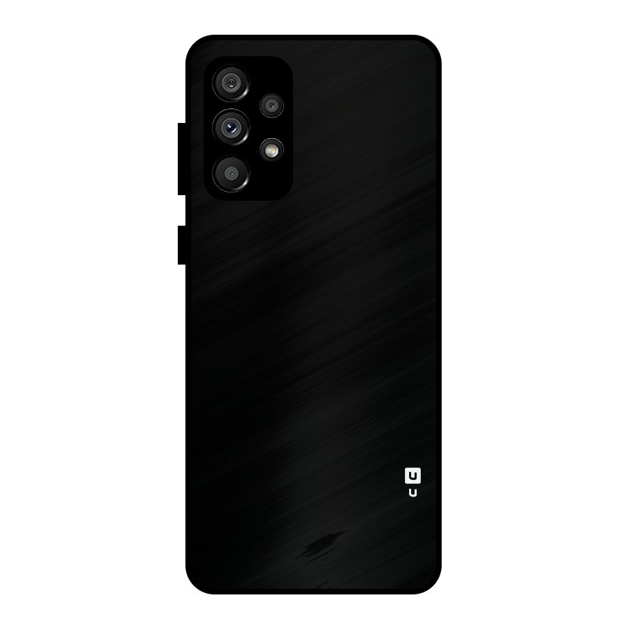 Just Black Metal Back Case for Galaxy A73 5G