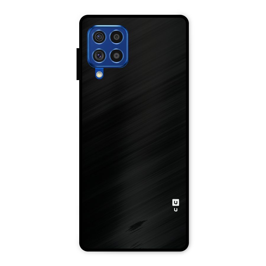 Just Black Metal Back Case for Galaxy F62