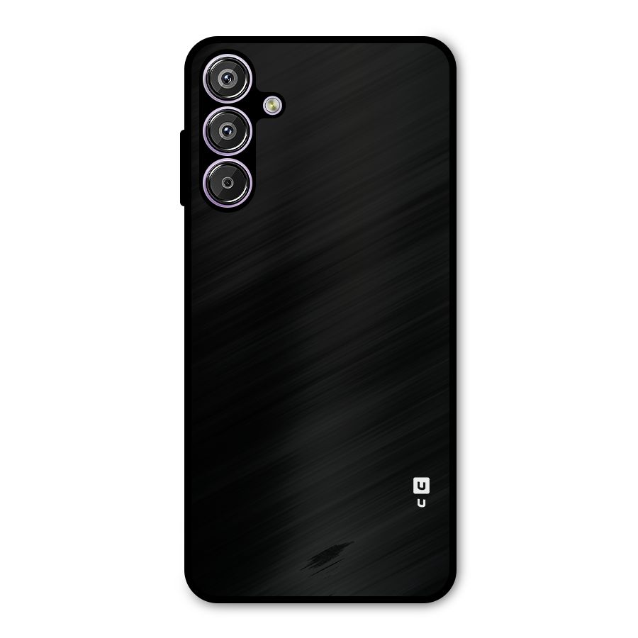 Just Black Metal Back Case for Galaxy M15