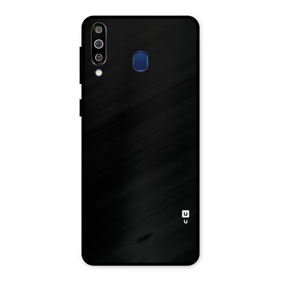 Just Black Metal Back Case for Galaxy M30