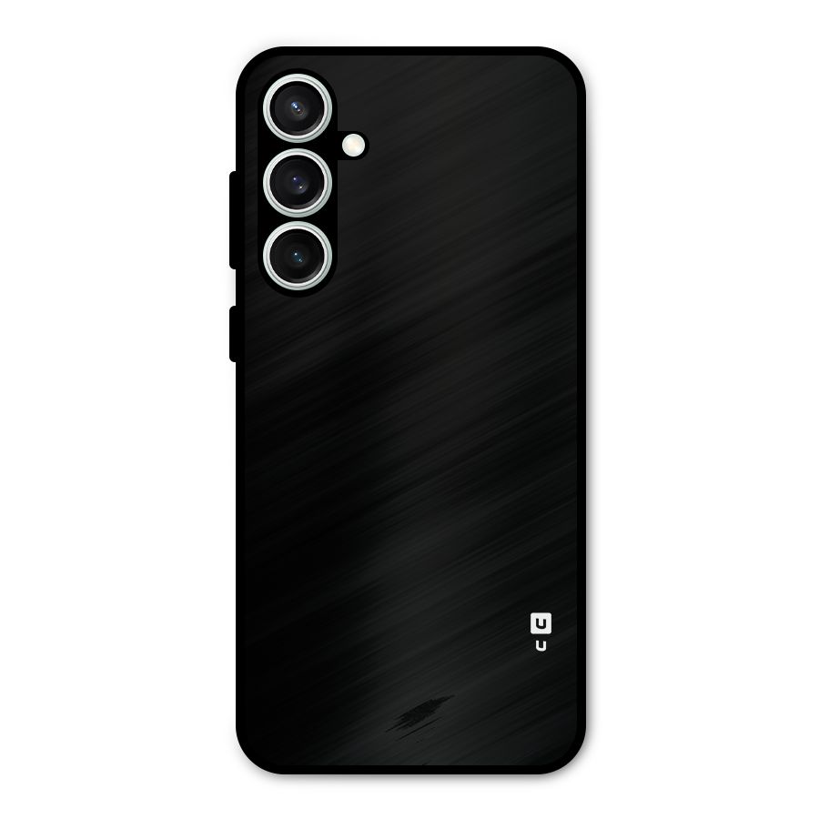 Just Black Metal Back Case for Galaxy S23 FE