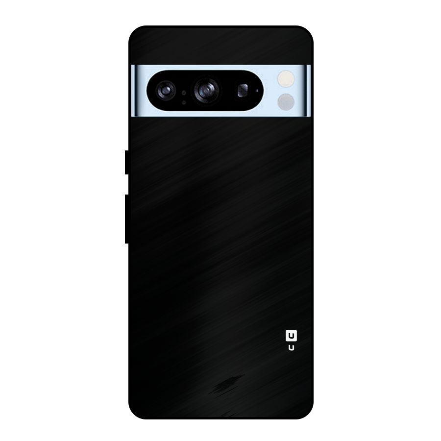 Just Black Metal Back Case for Google Pixel 8 Pro
