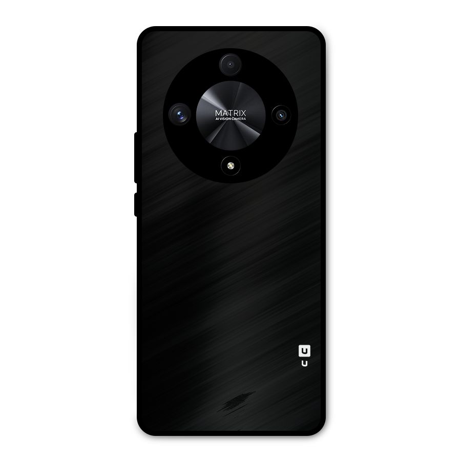 Just Black Metal Back Case for Honor X9b