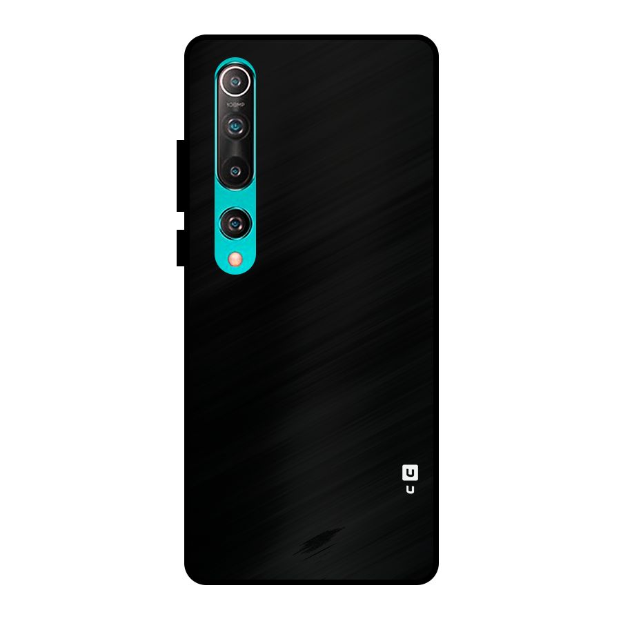 Just Black Metal Back Case for Mi 10