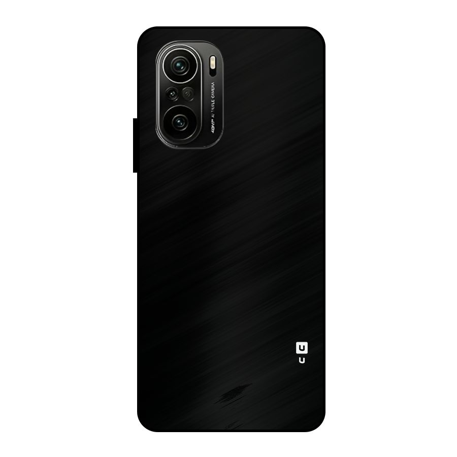 Just Black Metal Back Case for Mi 11x