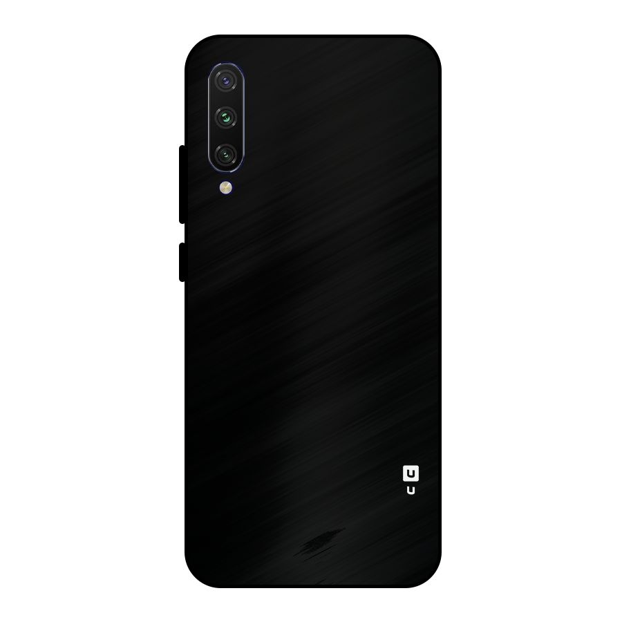 Just Black Metal Back Case for Mi A3