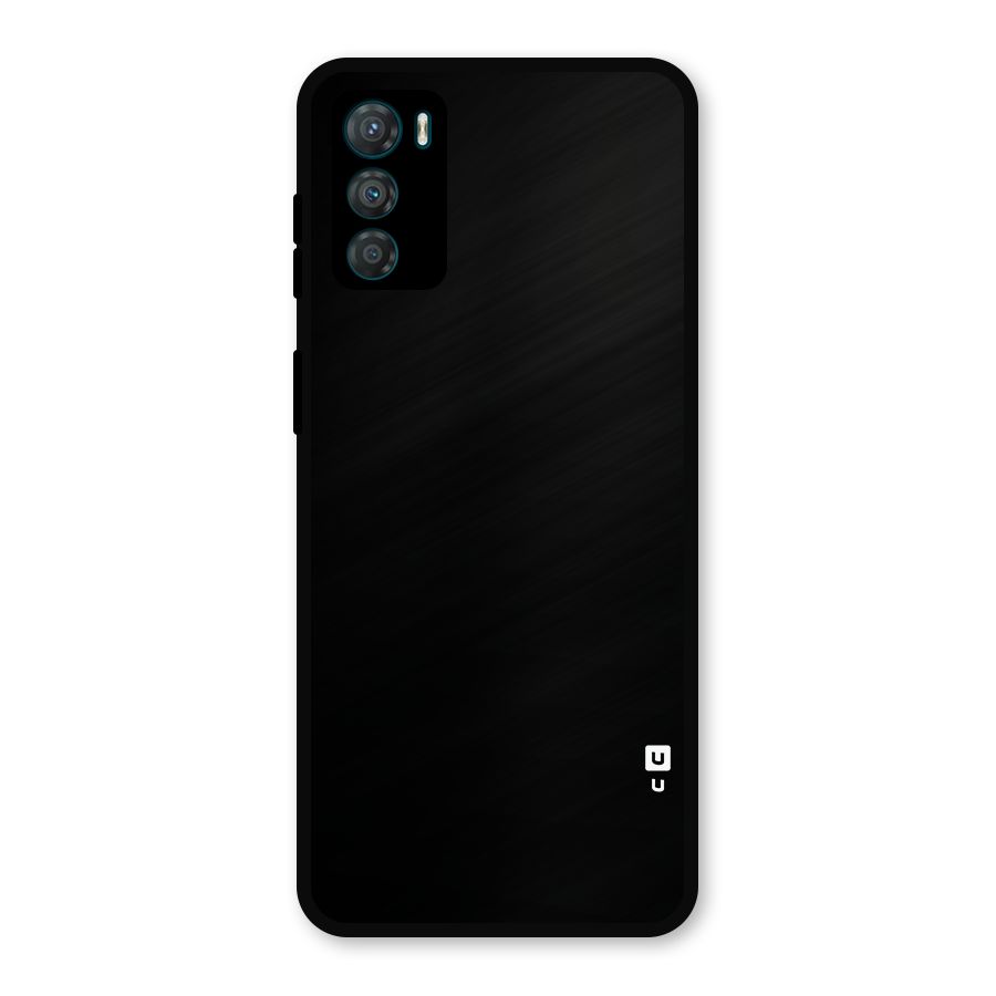Just Black Metal Back Case for Moto G42
