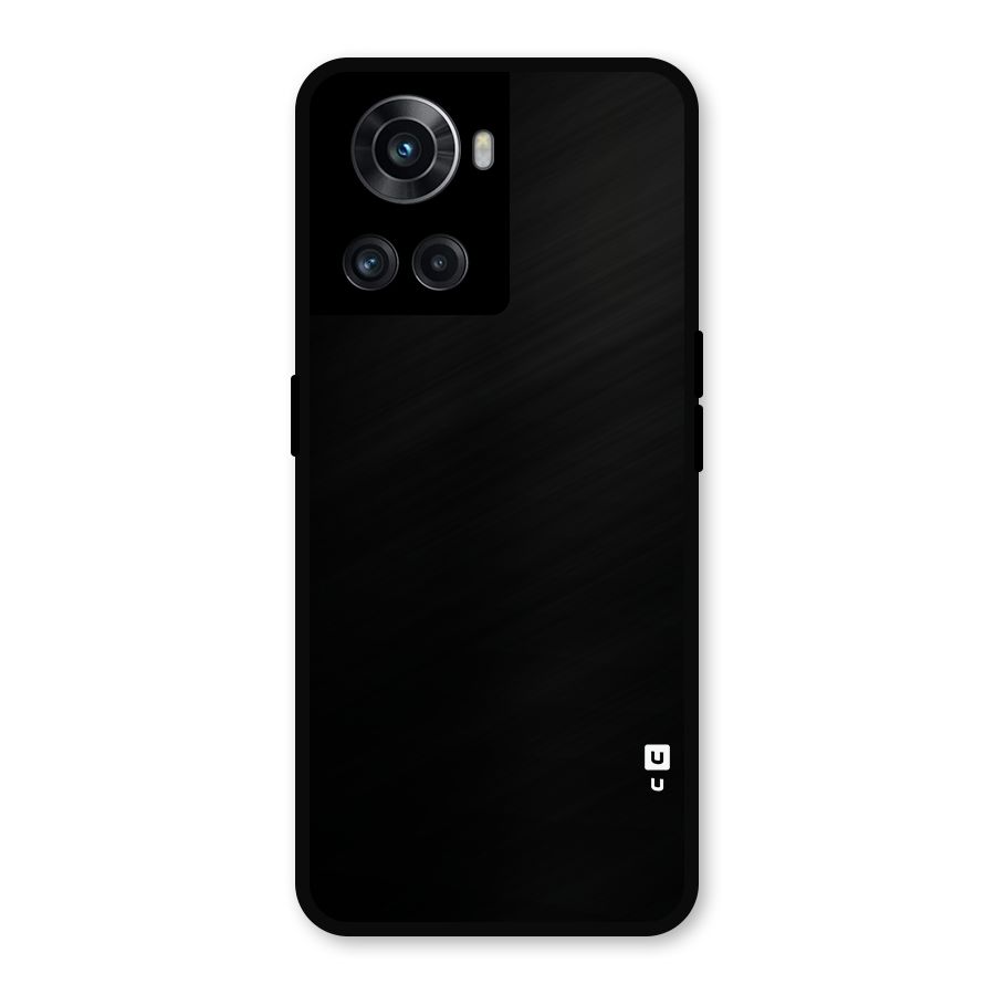 Just Black Metal Back Case for OnePlus 10R