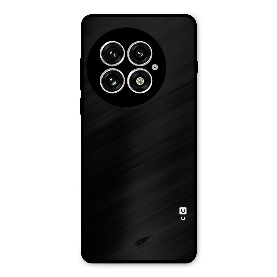 Just Black Metal Back Case for OnePlus 13