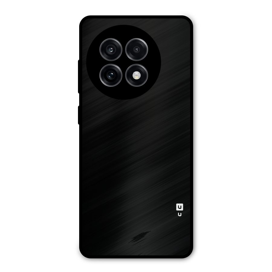 Just Black Metal Back Case for OnePlus 13R