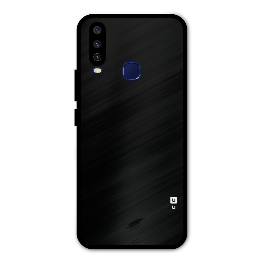 Just Black Metal Back Case for Vivo V17
