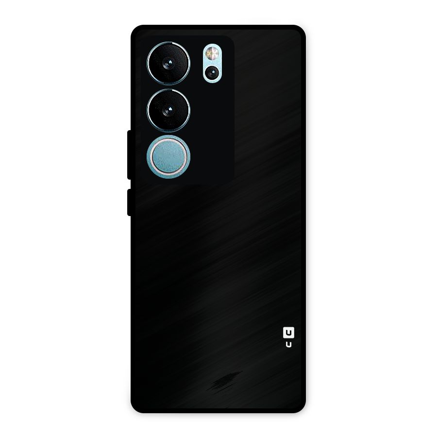Just Black Metal Back Case for Vivo V29