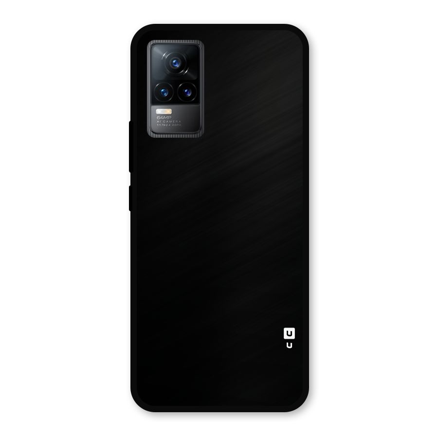 Just Black Metal Back Case for Vivo Y73