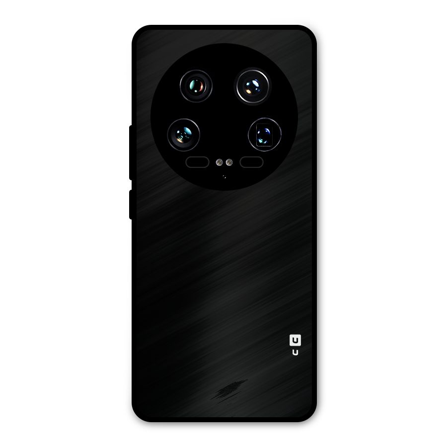 Just Black Metal Back Case for Xiaomi 14 Ultra