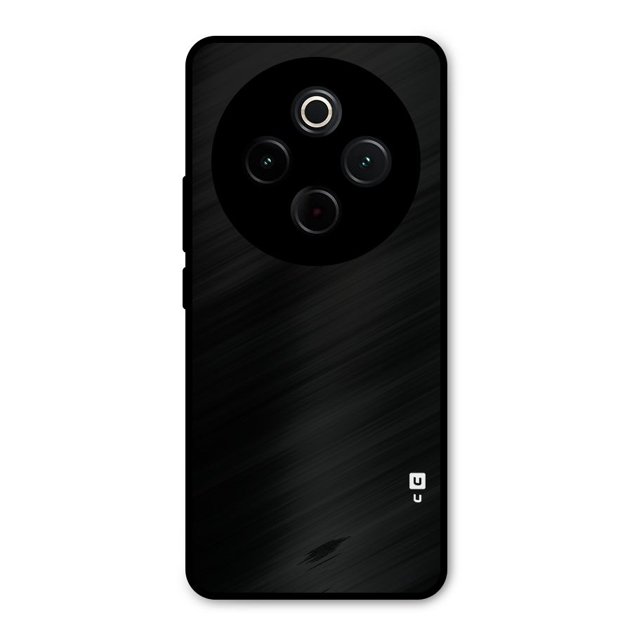 Just Black Metal Back Case for iQOO Z10