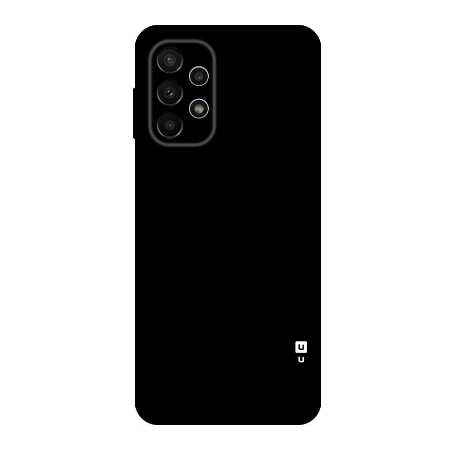 Just Black Original Polycarbonate Back Case for Galaxy A23