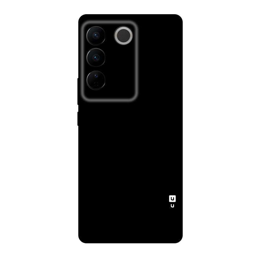 Just Black Original Polycarbonate Back Case for Vivo V27