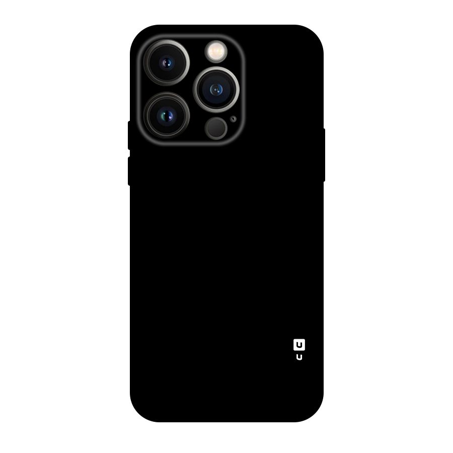 Just Black Original Polycarbonate Back Case for iPhone 14 Pro