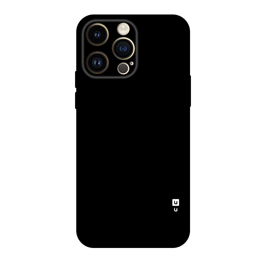 Just Black Original Polycarbonate Back Case for iPhone 14 Pro Max
