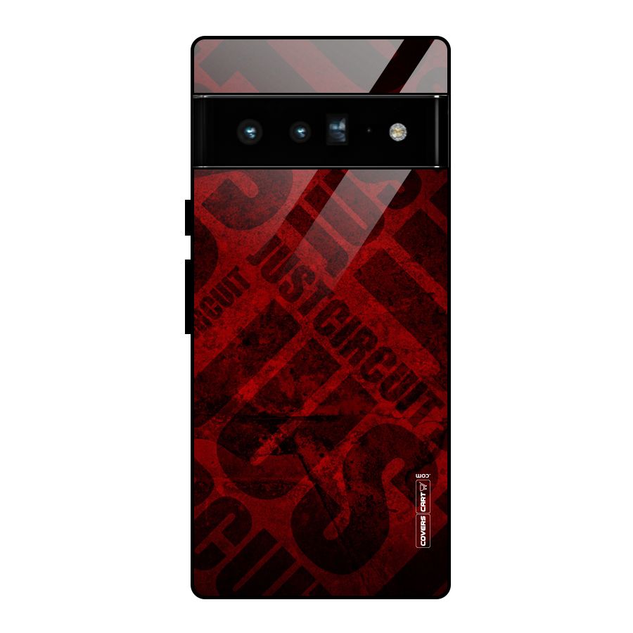 Just Circuit Glass Back Case for Google Pixel 6 Pro