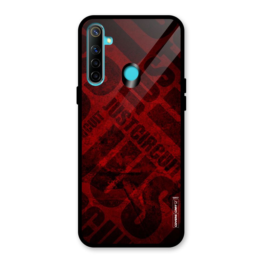 Just Circuit Glass Back Case for Realme 5i