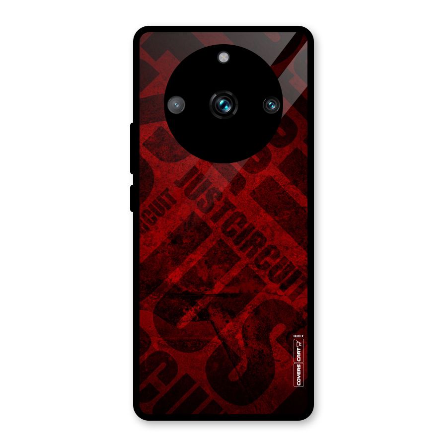 Just Circuit Glass Back Case for Realme Narzo 60 Pro