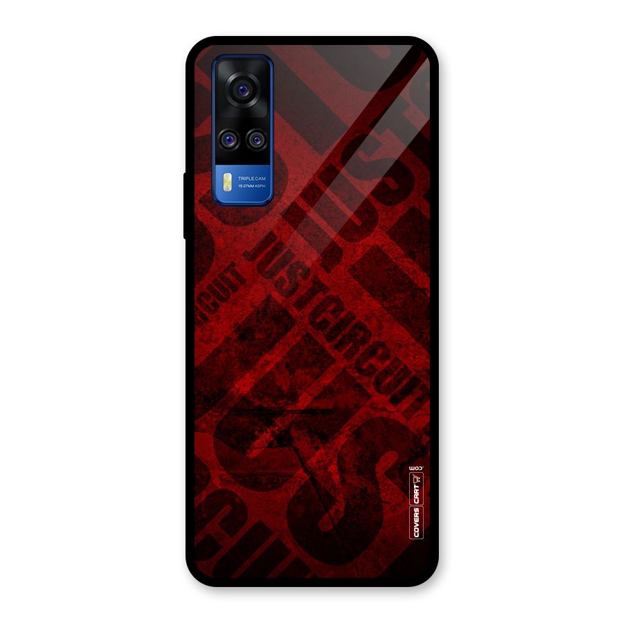 Just Circuit Glass Back Case for Vivo Y31