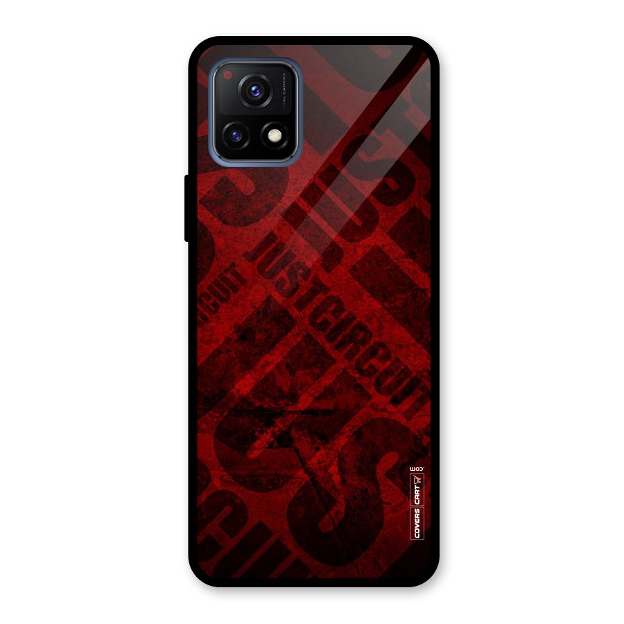 Just Circuit Glass Back Case for Vivo Y72 5G
