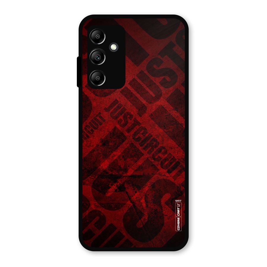 Just Circuit Metal Back Case for Galaxy A14 5G