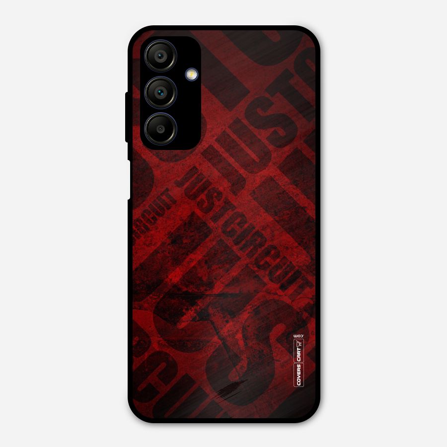 Just Circuit Metal Back Case for Galaxy A15 5G