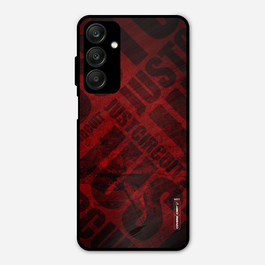 Just Circuit Metal Back Case for Galaxy A25 5G