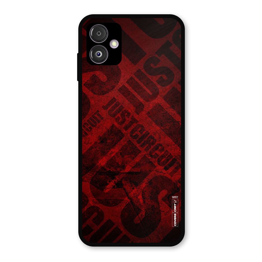 Just Circuit Metal Back Case for Galaxy F14