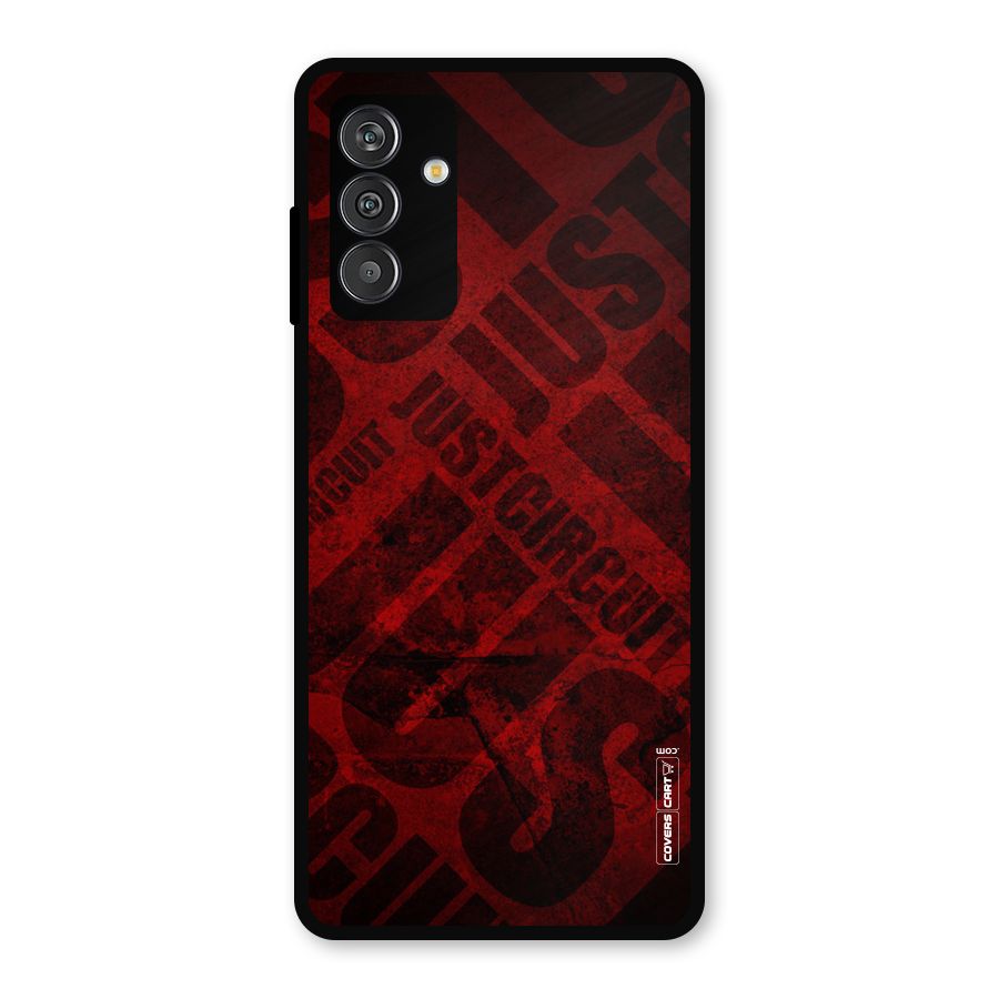 Just Circuit Metal Back Case for Galaxy M14 5G