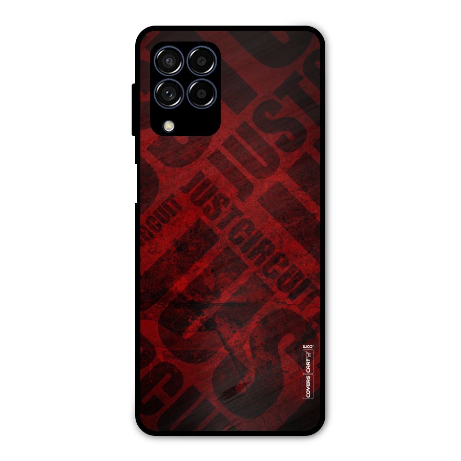Just Circuit Metal Back Case for Galaxy M53 5G