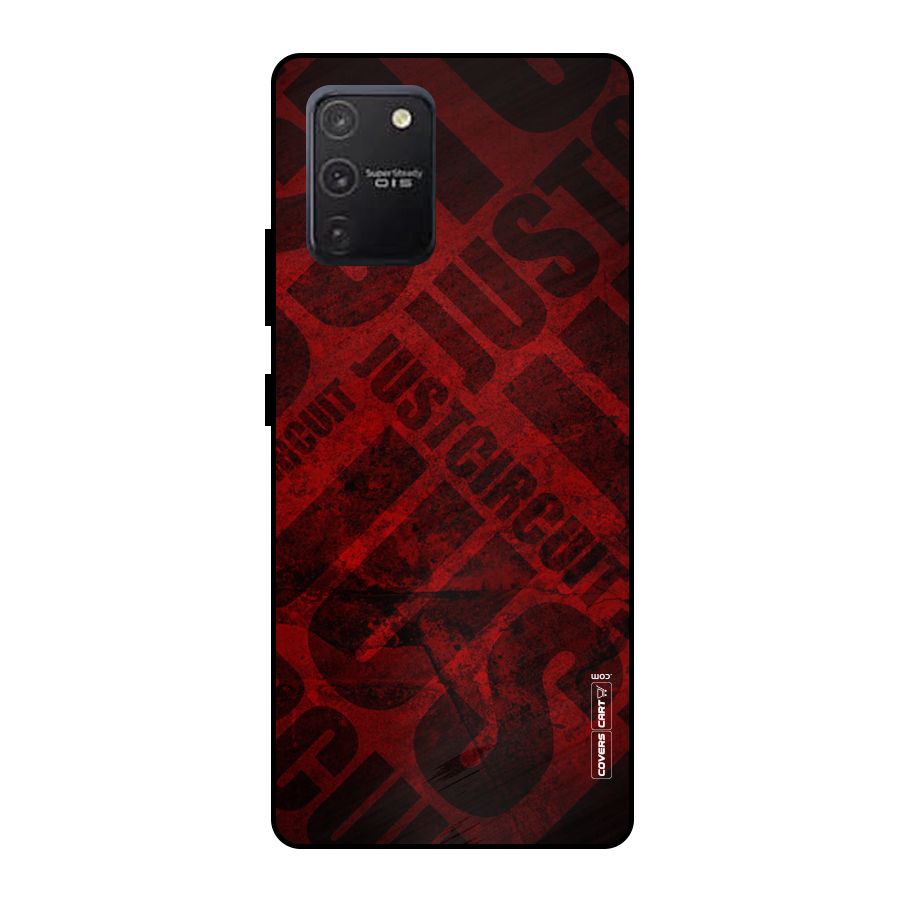 Just Circuit Metal Back Case for Galaxy S10 Lite
