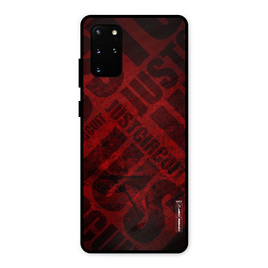 Just Circuit Metal Back Case for Galaxy S20 Plus