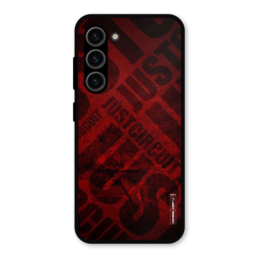 Just Circuit Metal Back Case for Galaxy S23